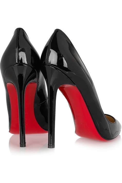 louis vuitton black red bottom heels|Louis Vuitton Heels for Women .